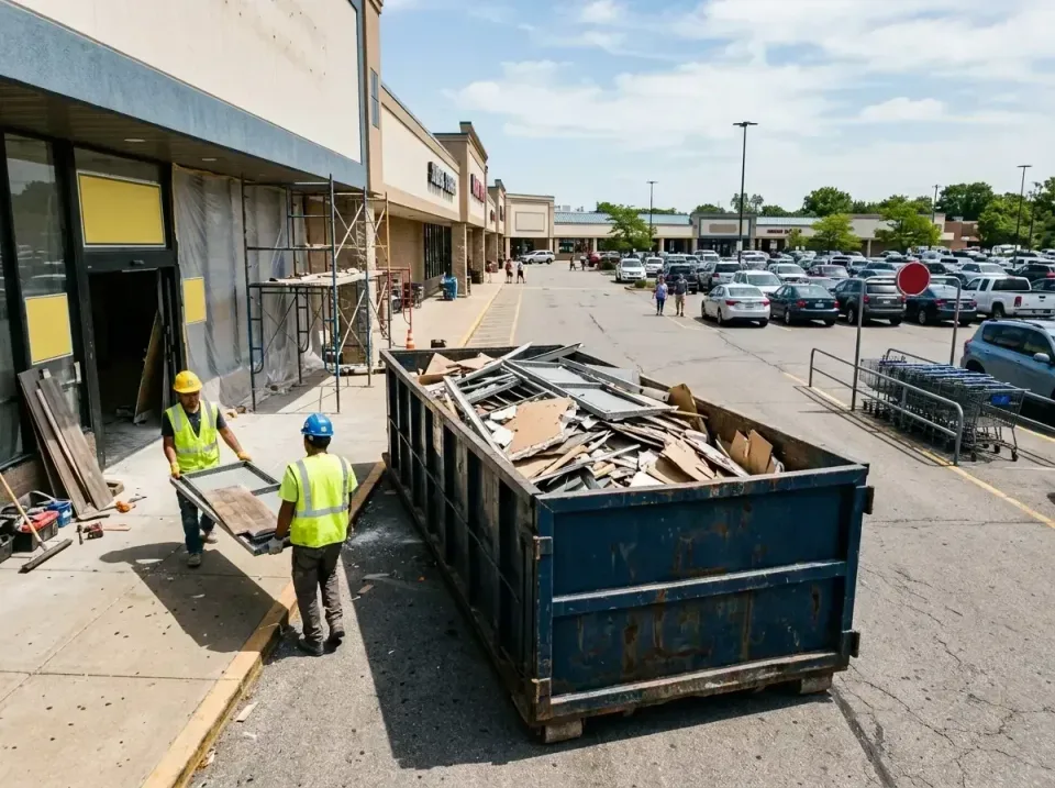 retail-store-renovation-debris-003 — frequently asked questions, Roll-off Dumpster Rentals in Hooks, TX